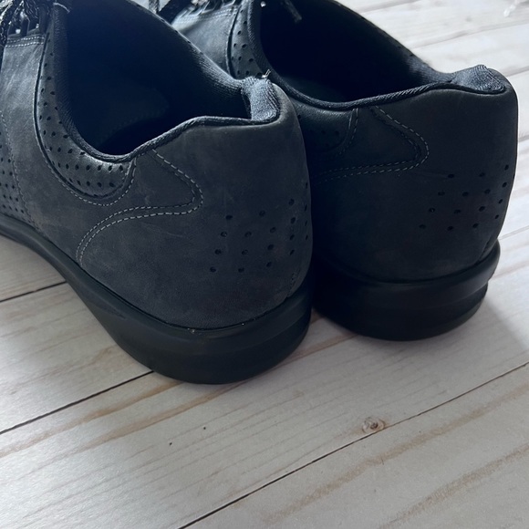 SAS Walk Easy Oxford Nero in Charcoal size 9.5 - Picture 13 of 14